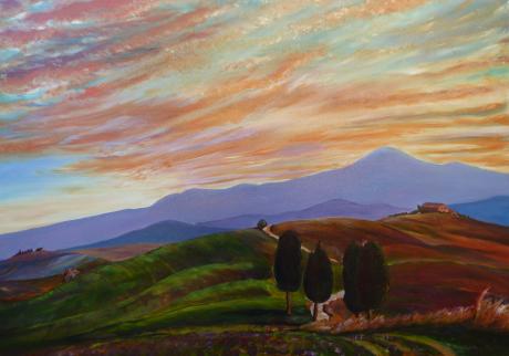 toskana am abend - torsten hänold - Array auf Array - Array - Array toskana am abend - torsten hänold - Array auf Array - Array - Array