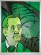 Hans Moser und die Reblaus - Reinhard Trinkler - Acryl auf Leinwand - Kultur-Gesichter-Männer - Hans Moser und die Reblaus - Reinhard Trinkler - Acryl auf Leinwand - Kultur-Gesichter-Männer -