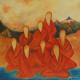 Buddhistische Mönche an einer Wasserstelle - Hans Jörg Hamann - auf - Abstrakt-Kultur-Menschen-Stillleben - Buddhistische Mönche an einer Wasserstelle - Hans Jörg Hamann - auf - Abstrakt-Kultur-Menschen-Stillleben -