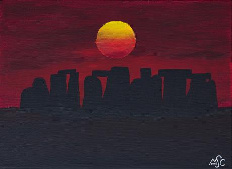 Sonnenuntergang ueber Stonehenge - Michael Schirdewahn - Array auf Array - - Sonnenuntergang ueber Stonehenge - Michael Schirdewahn - Array auf Array - -