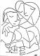 Schwestern - Adrian van Lönneberga - Acryl auf - Abstrakt-Frauen - Schwestern - Adrian van Lönneberga - Acryl auf - Abstrakt-Frauen -