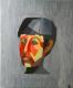 Modern Face Nr.133 - Ina Linden - Acryl auf - Abstrakt-Gesichter-Männer - Modern Face Nr.133 - Ina Linden - Acryl auf - Abstrakt-Gesichter-Männer -