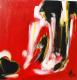 Das schwarze Herz - Helene Hohmann - Acryl auf - Mystik - Das schwarze Herz - Helene Hohmann - Acryl auf - Mystik -