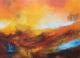 Herbstfeuer - Angelika Hiller - Acryl auf - Landschaft - Abstrakt Herbstfeuer - Angelika Hiller - Acryl auf - Landschaft - Abstrakt