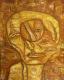 Gesichtsfeld - Herbert Anton Fuler - Ãl auf Karton - - Expressionismus Gesichtsfeld - Herbert Anton Fuler - Ãl auf Karton - - Expressionismus