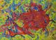 Feuerfisch - Herbert Anton Fuler - Aquarell auf Papier - - Symbolismus Feuerfisch - Herbert Anton Fuler - Aquarell auf Papier - - Symbolismus