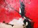 Danse du Dragon / Der Drachentanz - Monika Verhulst - Acryl-Mischtechnik auf Leinwand - Abstrakt - Danse du Dragon / Der Drachentanz - Monika Verhulst - Acryl-Mischtechnik auf Leinwand - Abstrakt -
