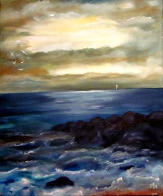 wenn die Nacht kommt über´s Meer - peter paint - Array auf Array - Array - Array wenn die Nacht kommt über´s Meer - peter paint - Array auf Array - Array - Array