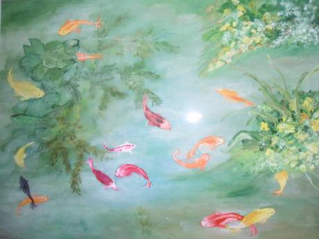 ---Frühlingserwachen im Teich - Astrid Pütsch - Array auf Array - Array - Array