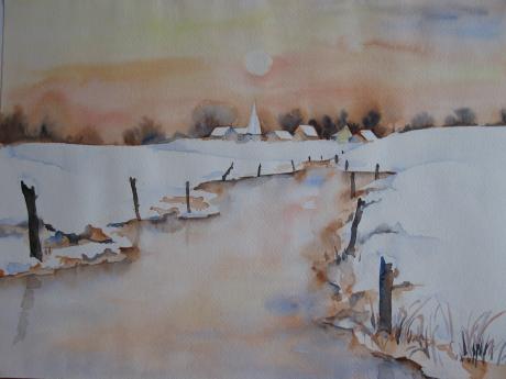 --Winter- - Helen Lang -  auf Array - Array - 