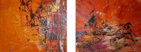 Zerbrochenes Glas - Diptychon - Helene + Mario Wohlfahrt - Array auf Array - Array - Array Zerbrochenes Glas - Diptychon - Helene + Mario Wohlfahrt - Array auf Array - Array - Array