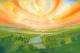 Eine Welt - Silvian Sternhagel - Ãl auf Leinwand - Fantastisch-Himmel-Wiese-Wolken - Expressionismus-Gegenständlich-Impressionismus-Klassisch-Naturalismus Eine Welt - Silvian Sternhagel - Ãl auf Leinwand - Fantastisch-Himmel-Wiese-Wolken - Expressionismus-Gegenständlich-Impressionismus-Klassisch-Naturalismus