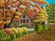 Spätsommer - Claudia Diaz - Ãl auf Leinwand - Bäume-Blumen-Garten - Impressionismus Spätsommer - Claudia Diaz - Ãl auf Leinwand - Bäume-Blumen-Garten - Impressionismus