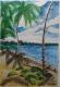 Am Strand - Claudia Diaz - Aquarell auf Papier - Küste-Himmel-Wolken - Am Strand - Claudia Diaz - Aquarell auf Papier - Küste-Himmel-Wolken -