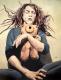 Protection - Daniel Wimmer - Ãl auf Leinwand - Fantastisch-Frauen-Gesichter-Kinder-Mädchen-Mystik-Einsamkeit-Freude-Harmonie-Sehnsucht-Zuneigung - Protection - Daniel Wimmer - Ãl auf Leinwand - Fantastisch-Frauen-Gesichter-Kinder-Mädchen-Mystik-Einsamkeit-Freude-Harmonie-Sehnsucht-Zuneigung -
