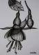 Fuchsie 2 - Claudia Diaz - Sonstiges auf Papier - Blumen - Figuration-Naturalismus Fuchsie 2 - Claudia Diaz - Sonstiges auf Papier - Blumen - Figuration-Naturalismus
