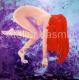Dance - Jasmin SchlöÃer - Acryl auf Metall - weiblich - Abstrakt-Figuration Dance - Jasmin SchlöÃer - Acryl auf Metall - weiblich - Abstrakt-Figuration