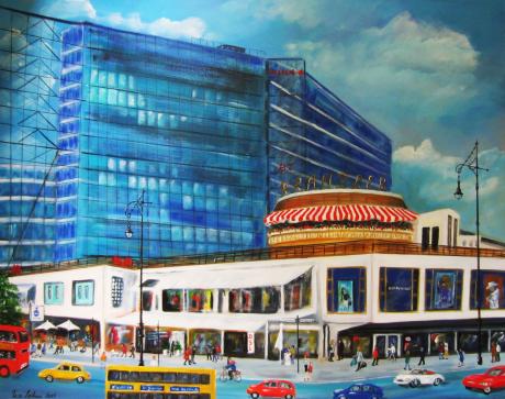 meine Stadt -3-, das neue Kranzler-Eck - Ulrike Sallós-Sohns - Array auf Array - - Array meine Stadt -3-, das neue Kranzler-Eck - Ulrike Sallós-Sohns - Array auf Array - - Array