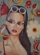 Sun glasses - Polly Roth - Acryl auf Leinwand - Menschen - PopArt Sun glasses - Polly Roth - Acryl auf Leinwand - Menschen - PopArt