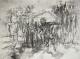 Ziele - Martin Sieron - Aquarell auf Karton - Menschen-Feuer - Figuration Ziele - Martin Sieron - Aquarell auf Karton - Menschen-Feuer - Figuration