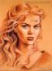 Nicole Kidman - Svetlana Schneider - Rötel-Kreide auf Karton - Portrait - Nicole Kidman - Svetlana Schneider - Rötel-Kreide auf Karton - Portrait -