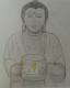 buddha - dani milo - Bleistift auf Papier - Religion - buddha - dani milo - Bleistift auf Papier - Religion -