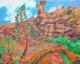 Magic Island La Gomera VI - Bodhi Bharta - Acryl-Ãl auf Leinwand - Reisen - Magic Island La Gomera VI - Bodhi Bharta - Acryl-Ãl auf Leinwand - Reisen -