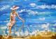 durch das Meer - Monika Luniak - Ãl auf Leinwand - Meer - durch das Meer - Monika Luniak - Ãl auf Leinwand - Meer -