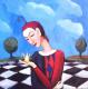Harlekin mit der Krone - Svetlana KUNST - auf - Menschen - Harlekin mit der Krone - Svetlana KUNST - auf - Menschen -