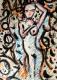 Serie: Körperzauber 01 - Helmut Müller - Acryl-Kreide-Tempera auf Papier - Menschen - Serie: Körperzauber 01 - Helmut Müller - Acryl-Kreide-Tempera auf Papier - Menschen -