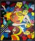 menschen-Masken - monika allenbach - Acryl auf Leinwand - - Gegenständlich menschen-Masken - monika allenbach - Acryl auf Leinwand - - Gegenständlich