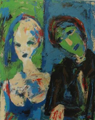 Zyklus Paare - 9 - Karl-Heinz Schicht - Array auf Array - Array - Array Zyklus Paare - 9 - Karl-Heinz Schicht - Array auf Array - Array - Array