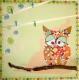 Eule 1 - Birgit Haitz - auf Leinwand - - Eule 1 - Birgit Haitz - auf Leinwand - -