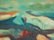 Neues Kunstwerk - Astrid Krömer - auf Leinwand - Abstrakt-Fantastisch-Berge-Himmel - Neues Kunstwerk - Astrid Krömer - auf Leinwand - Abstrakt-Fantastisch-Berge-Himmel -