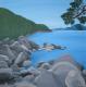 Lake Tahoe I - Karin Fricke - Acryl auf - See - Lake Tahoe I - Karin Fricke - Acryl auf - See -