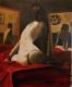 Voyeurism - Kristinko Blazun - Ãl auf Leinwand - weiblich - Voyeurism - Kristinko Blazun - Ãl auf Leinwand - weiblich -