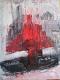 Das Boot - Brigitte Gieroska - Acryl auf Leinwand - Einsamkeit - Abstrakt Das Boot - Brigitte Gieroska - Acryl auf Leinwand - Einsamkeit - Abstrakt
