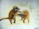 Familienbande - DON´T FIGHT - Susanne Brodkorb - Aquarell auf Papier - Wildtiere - Naturalismus Familienbande - DON´T FIGHT - Susanne Brodkorb - Aquarell auf Papier - Wildtiere - Naturalismus