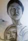 Ungewissheit - Susanne Brodkorb - Sonstiges auf Papier - Portrait - Fotorealismus Ungewissheit - Susanne Brodkorb - Sonstiges auf Papier - Portrait - Fotorealismus
