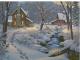 Idyllischer Winter - Admir Gabela - Ãl auf - Natur - Idyllischer Winter - Admir Gabela - Ãl auf - Natur -