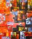 Tag+Nacht Modern Art Quadrat Nr. 231 - Ina Linden - Acryl auf - Abstrakt - Abstrakt-Expressionismus-Figuration-Symbolismus Tag+Nacht Modern Art Quadrat Nr. 231 - Ina Linden - Acryl auf - Abstrakt - Abstrakt-Expressionismus-Figuration-Symbolismus