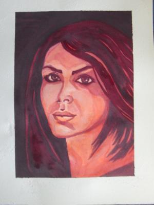 Studie in Rot I - Peter David - Array auf Array -  - Array