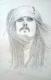 Johnny Depp - Leandra Born - Bleistift auf - Portrait - Johnny Depp - Leandra Born - Bleistift auf - Portrait -
