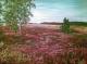 -violett-- - ---- heike - Ãl auf Leinwand - Landschaft - -violett-- - ---- heike - Ãl auf Leinwand - Landschaft -