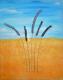 Stählerne Ãhren - Doris Hermann - -Acryl auf Leinwand - Botanik-Landschaft - Stählerne Ãhren - Doris Hermann - -Acryl auf Leinwand - Botanik-Landschaft -