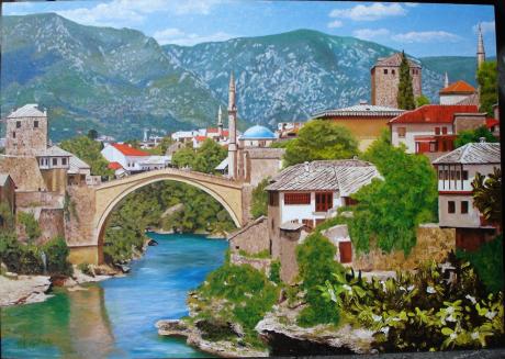 Stadt Mostar - Admir Gabela - Array auf - - Stadt Mostar - Admir Gabela - Array auf - -