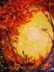 australian autumn - Sabrina Kie - Ãl auf Holz - Landwirtschaft-Mystik-Botanik-Wald-Feuer - australian autumn - Sabrina Kie - Ãl auf Holz - Landwirtschaft-Mystik-Botanik-Wald-Feuer -