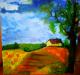 Summerstorm - Sabrina Kie - Acryl auf Leinwand - Wiese-Wolken-Sommer-Gewitter-Sturm - Expressionismus Summerstorm - Sabrina Kie - Acryl auf Leinwand - Wiese-Wolken-Sommer-Gewitter-Sturm - Expressionismus