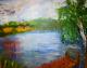 Wasserspiegelung - Sabrina Kie - Acryl auf Leinwand - See-Einsamkeit-Harmonie-Sehnsucht-Stärke-Trauer-Zuneigung - Wasserspiegelung - Sabrina Kie - Acryl auf Leinwand - See-Einsamkeit-Harmonie-Sehnsucht-Stärke-Trauer-Zuneigung -