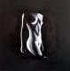 Akt - Donna Kusserow - Acryl-Airbrush auf Leinwand - weiblich - Akt - Donna Kusserow - Acryl-Airbrush auf Leinwand - weiblich -